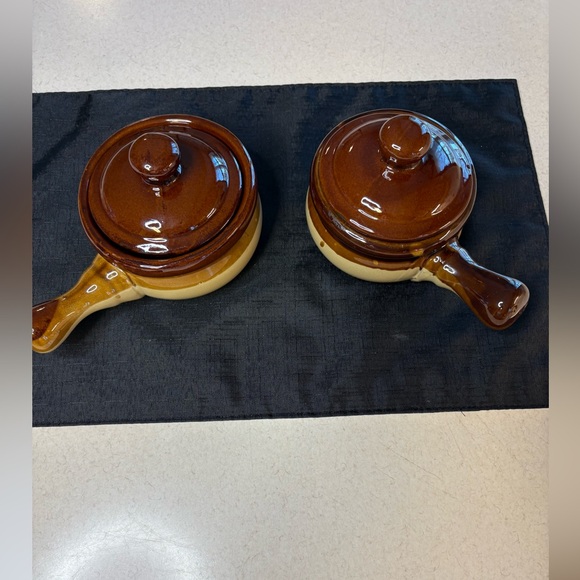 Other - French Onion Soup Crock Bowls 2 pc